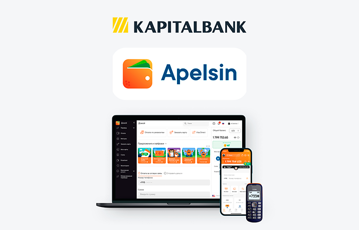Мобильное приложение Apelsin стало банком